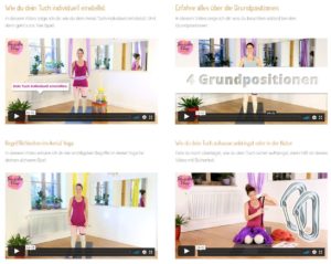 Einsteiger Paket Tuch Yoga 1